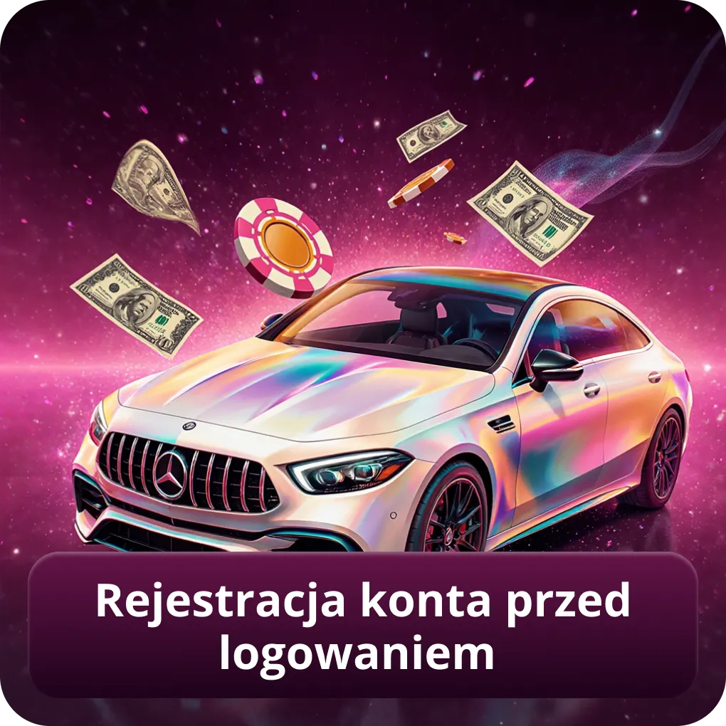 Rejestracja konta przed logowaniem