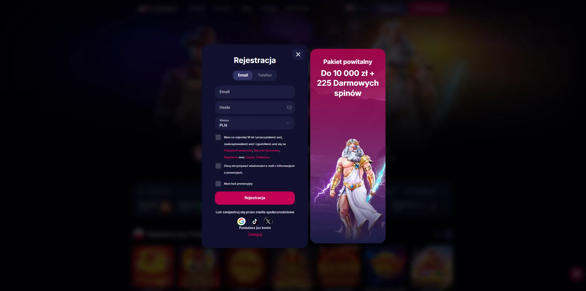 NV Casino online login na telefonie